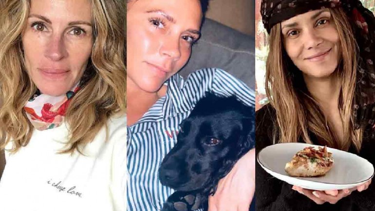 Julia Roberts, Victoria Beckham, Halle Berry © Redes Sociales
