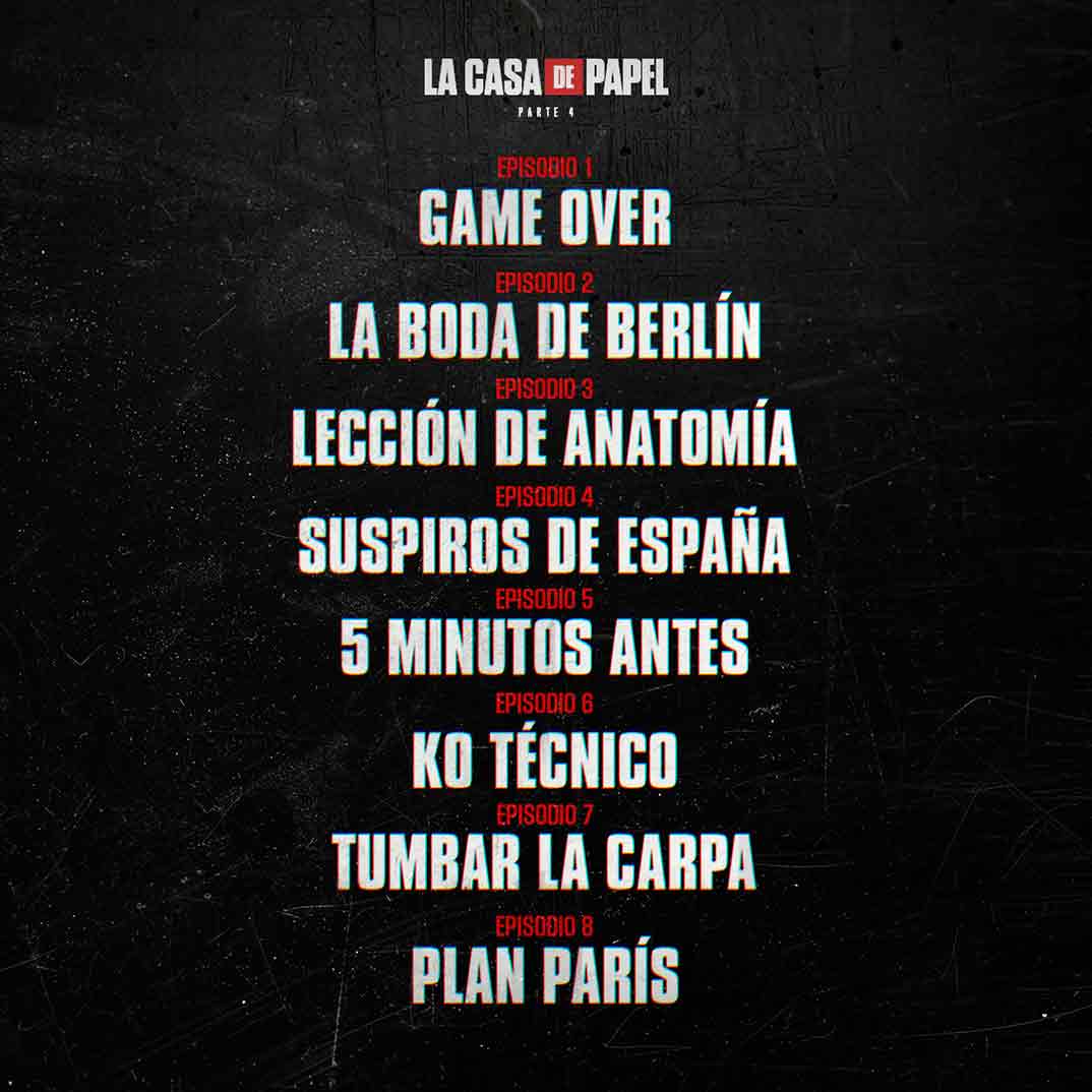 La casa de papel Parte 4 © Netflix