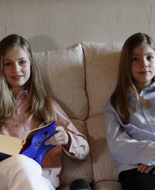 Leonor y Sofía envían un mensaje de ánimo a los sanitarios: «Todos sois importantes»