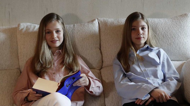 Leonor y Sofía envían un mensaje de ánimo a los sanitarios: «Todos sois importantes»