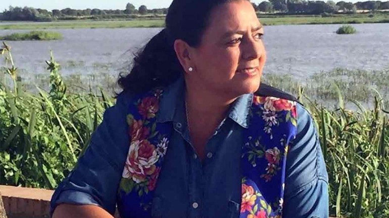 María del Monte, destrozada tras la muerte de su hermano por coronavirus