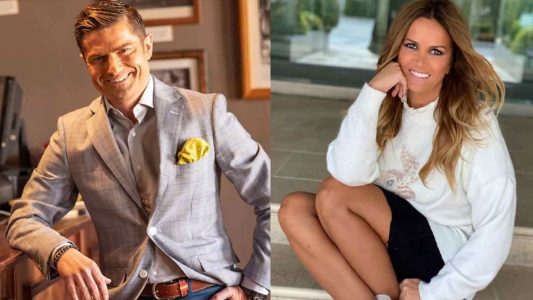 Así ha sido el tenso reencuentro de Alfonso Merlos y Marta López