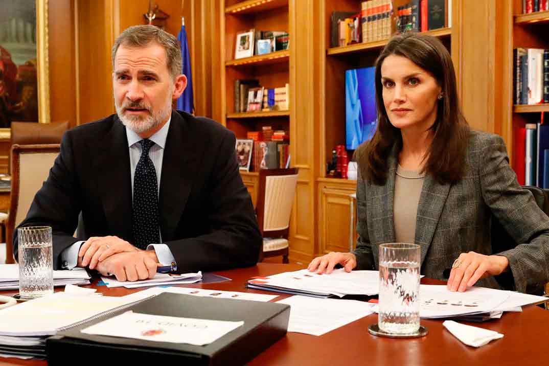 Reyes Felipe y Letizia © Casa S.M. El Rey