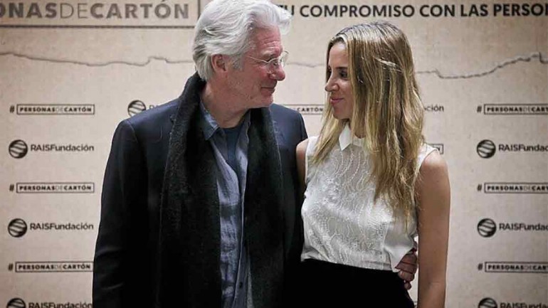 Richard Gere y Alejandra Silva dan la bienvenida a su segundo hijo