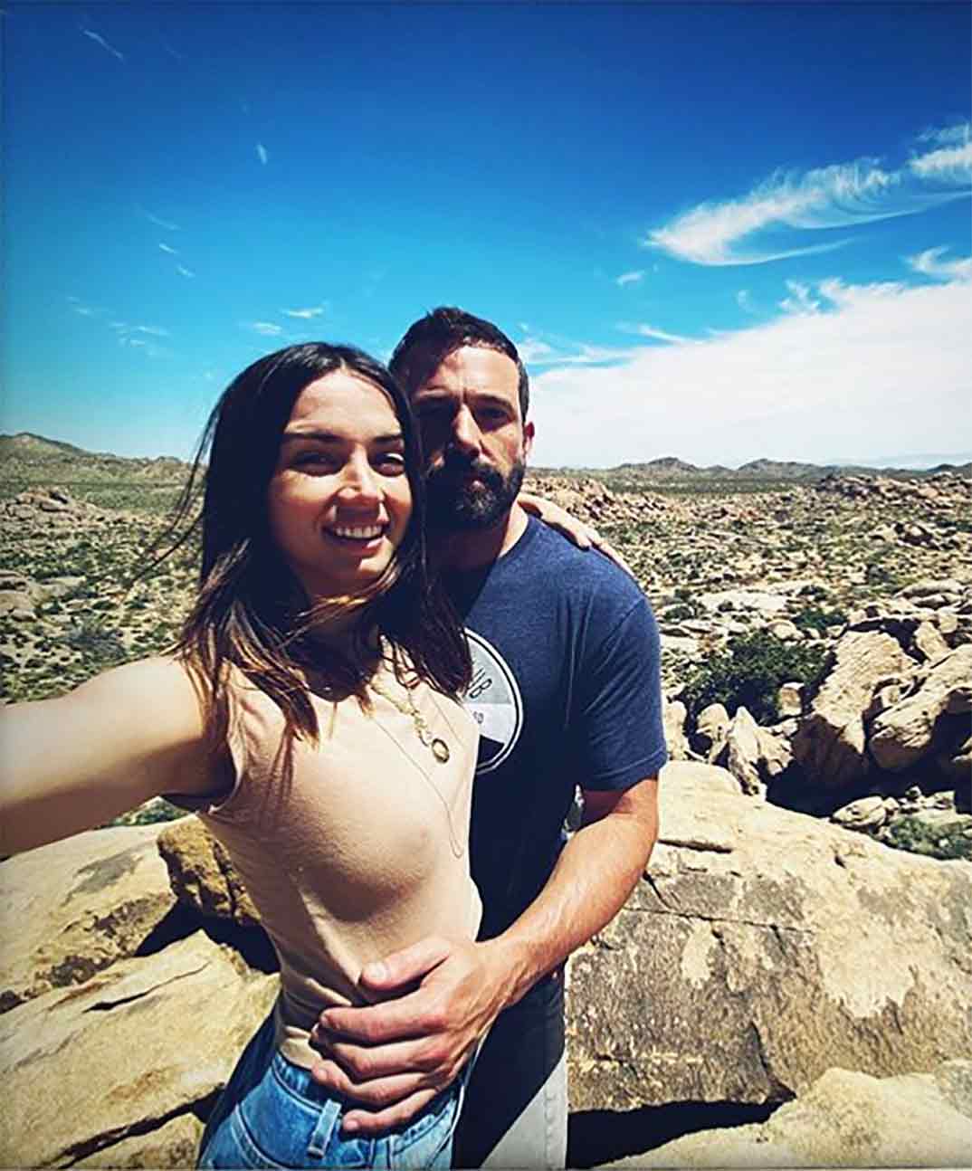 Ana de Armas y Ben Affleck © Instagram