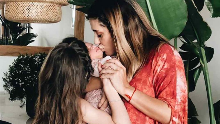 Elena Tablada muestra su cuerpo tras dar a luz