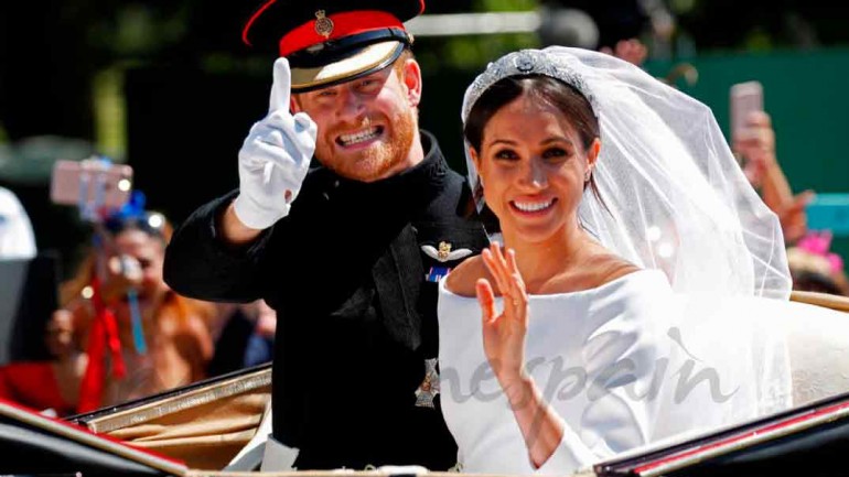 El príncipe Harry y Meghan Markle celebran su segundo aniversario de boda lejos de la familia real británica