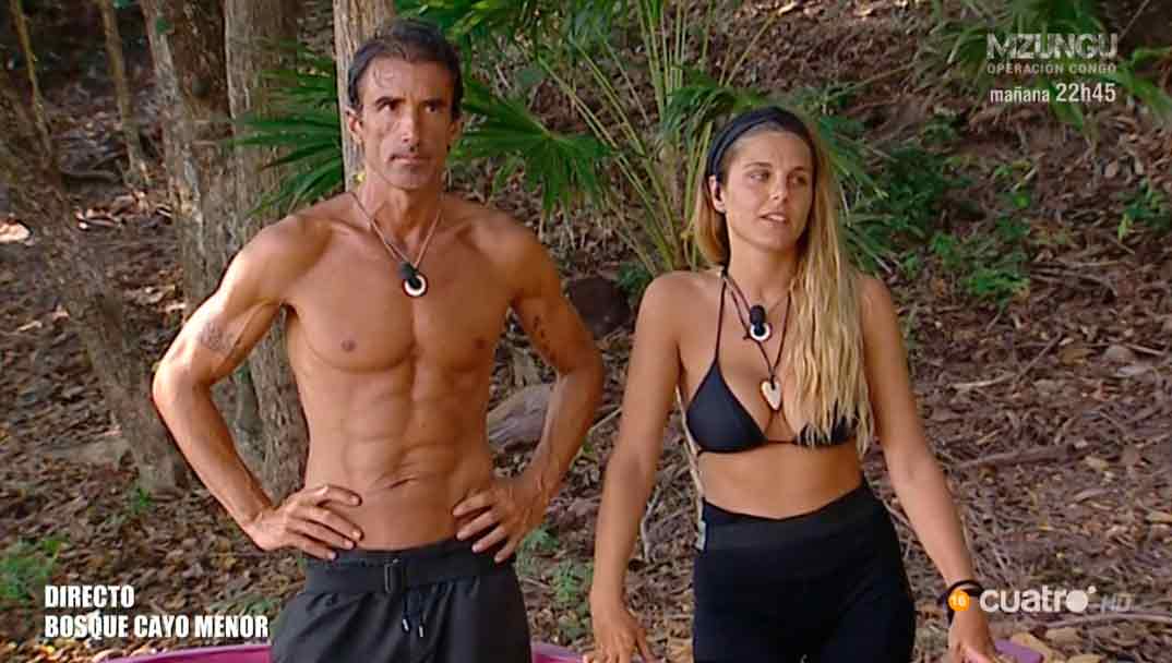 Ivana Icardi y Hugo Sierra - Supervivientes 2020 © Telecinco