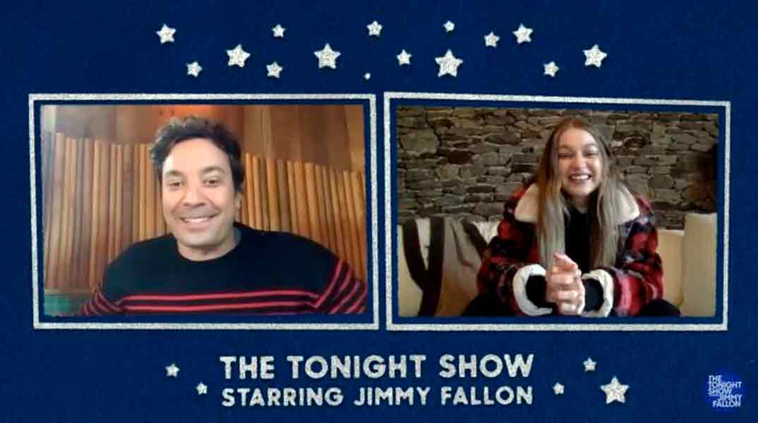 Gigi Hadid - The Tonight Show with Jimmy Fallon