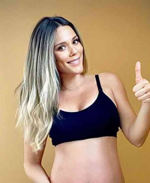 Lorena Gómez muestra su cuerpo tras dar a luz