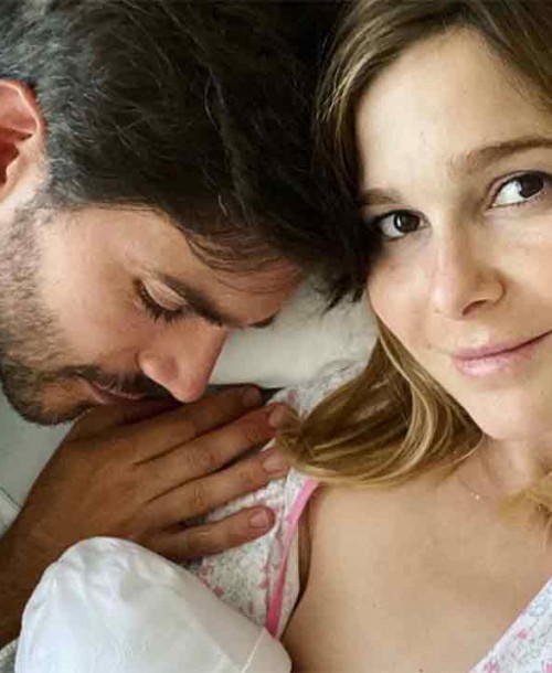 Natalia Sánchez y Marc Clotet presentan a su segundo hijo
