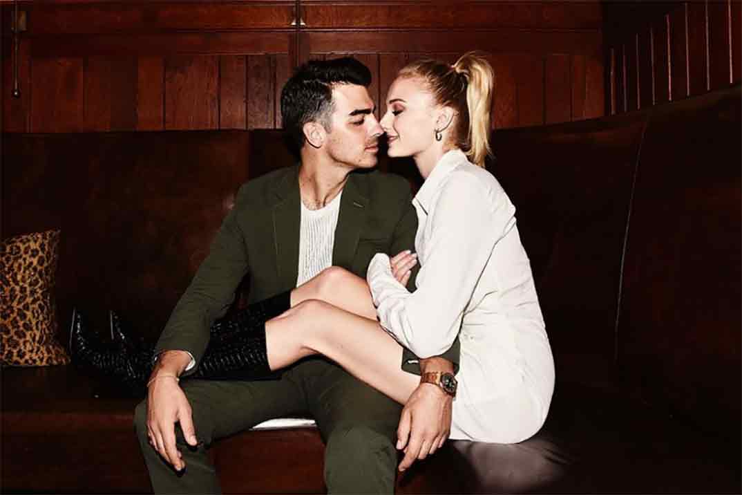 Sophie Turner y Joe Jonas © Instagram