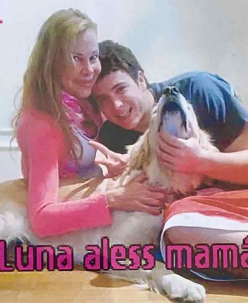 Ana Obregón llora la muerte de Luna, la perra de su hijo Álex Lequio