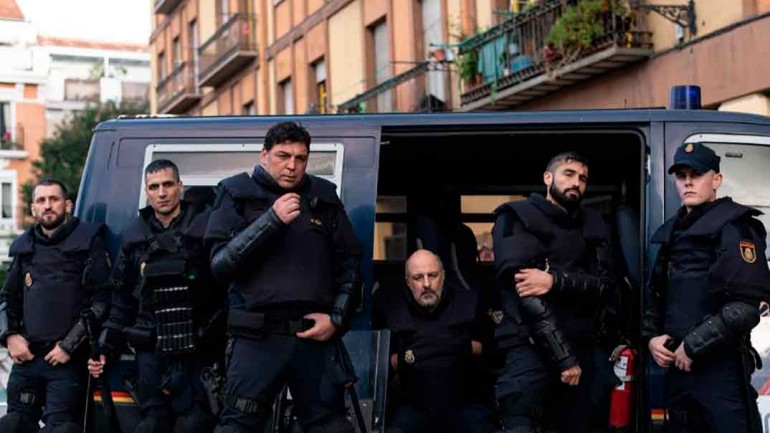 ‘Antidisturbios’, la serie más vista en Movistar+ en 2020