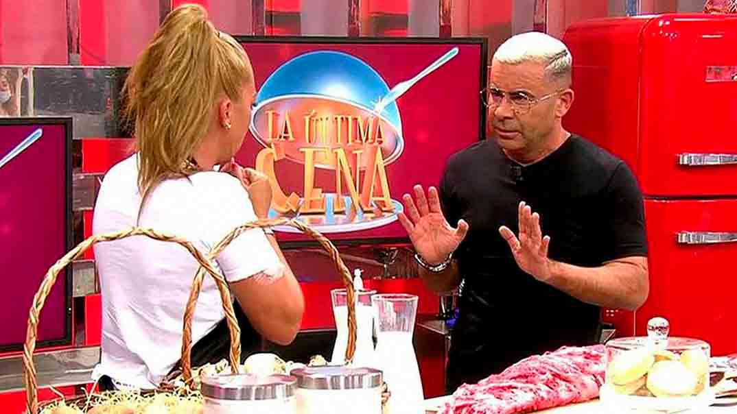 Belén Esteban y Jorge Javier Vázquez - La última cena © Telecinco