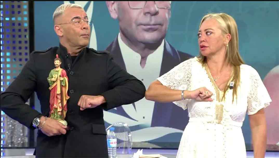 Belén Esteban y Jorge Javier Vázquez - Sálvame © Telecinco