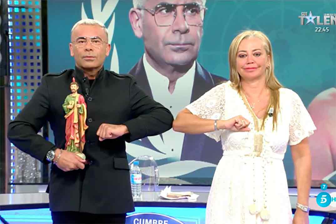 Belén Esteban y Jorge Javier Vázquez - Sálvame © Telecinco