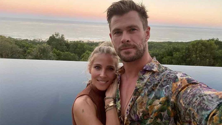 El momento «relax» de Elsa Pataky y Chris Hemsworth