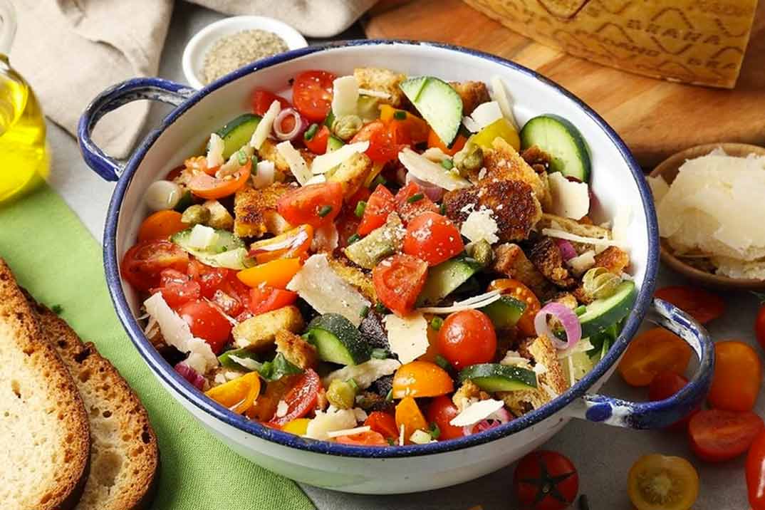 4 recetas con verduras frescas y Grana Padano perfectas para el verano