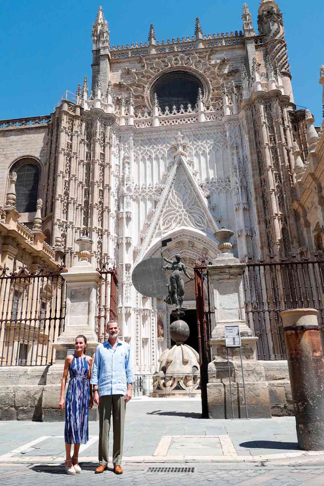 Reyes Felipe y Letizia en Sevilla © Casa S.M. El Rey