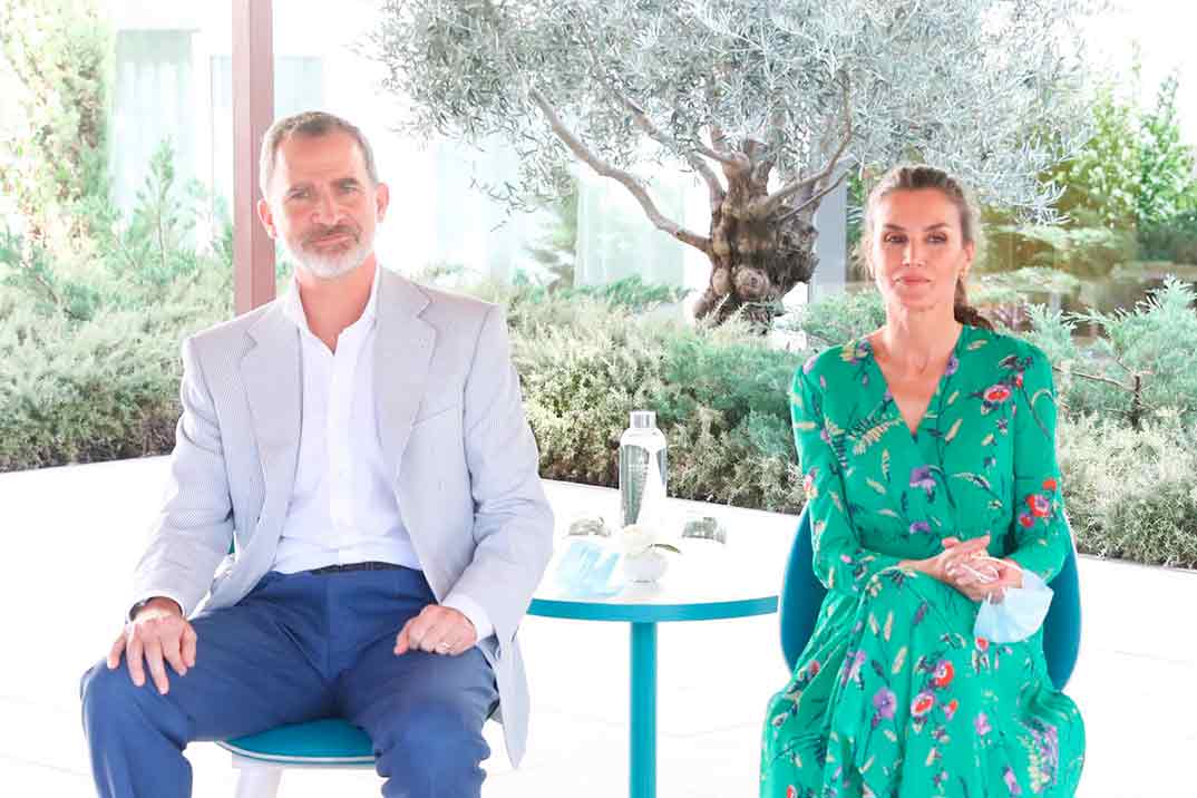 Reyes Felipe y Letizia - Islas Baleares © Casa S.M. El Rey