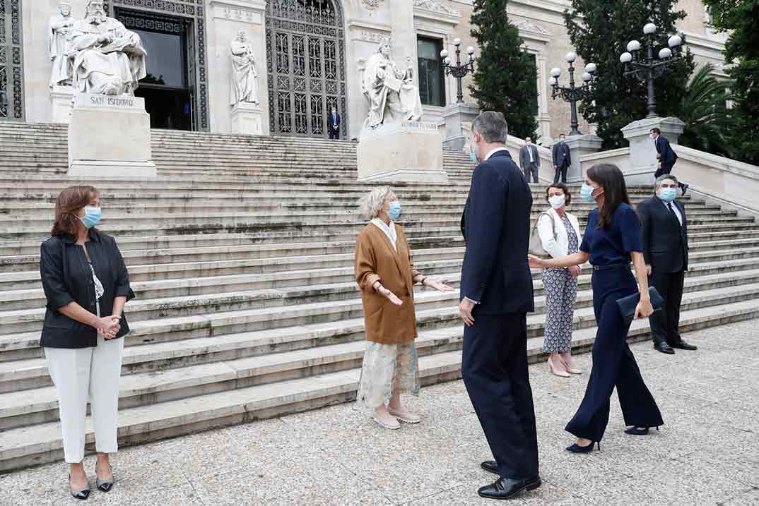 Reyes Felipe y Letizia - Biblioteca Nacional de España © Casa S.M. El Rey