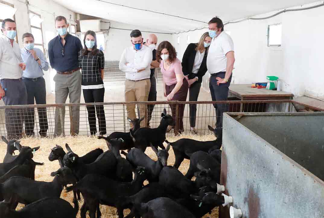 Reyes Felipe y Letizia - Sociedad Agraria de Transformación Vega de San Martín © Casa S.M. El Rey