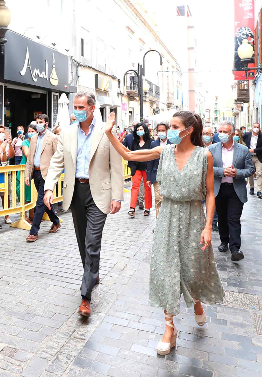 Reyes Felipe y Letizia - Visita Islas Canarias © Casa S.M. El Rey