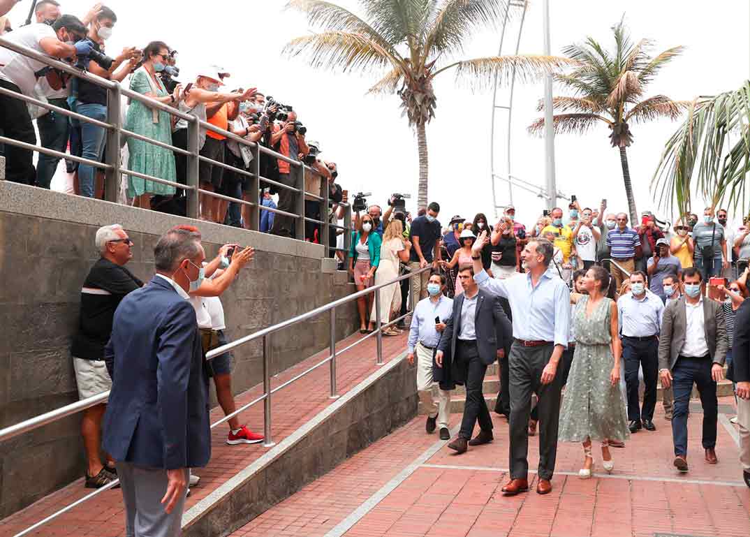 Reyes Felipe y Letizia - Visita Islas Canarias © Casa S.M. El Rey