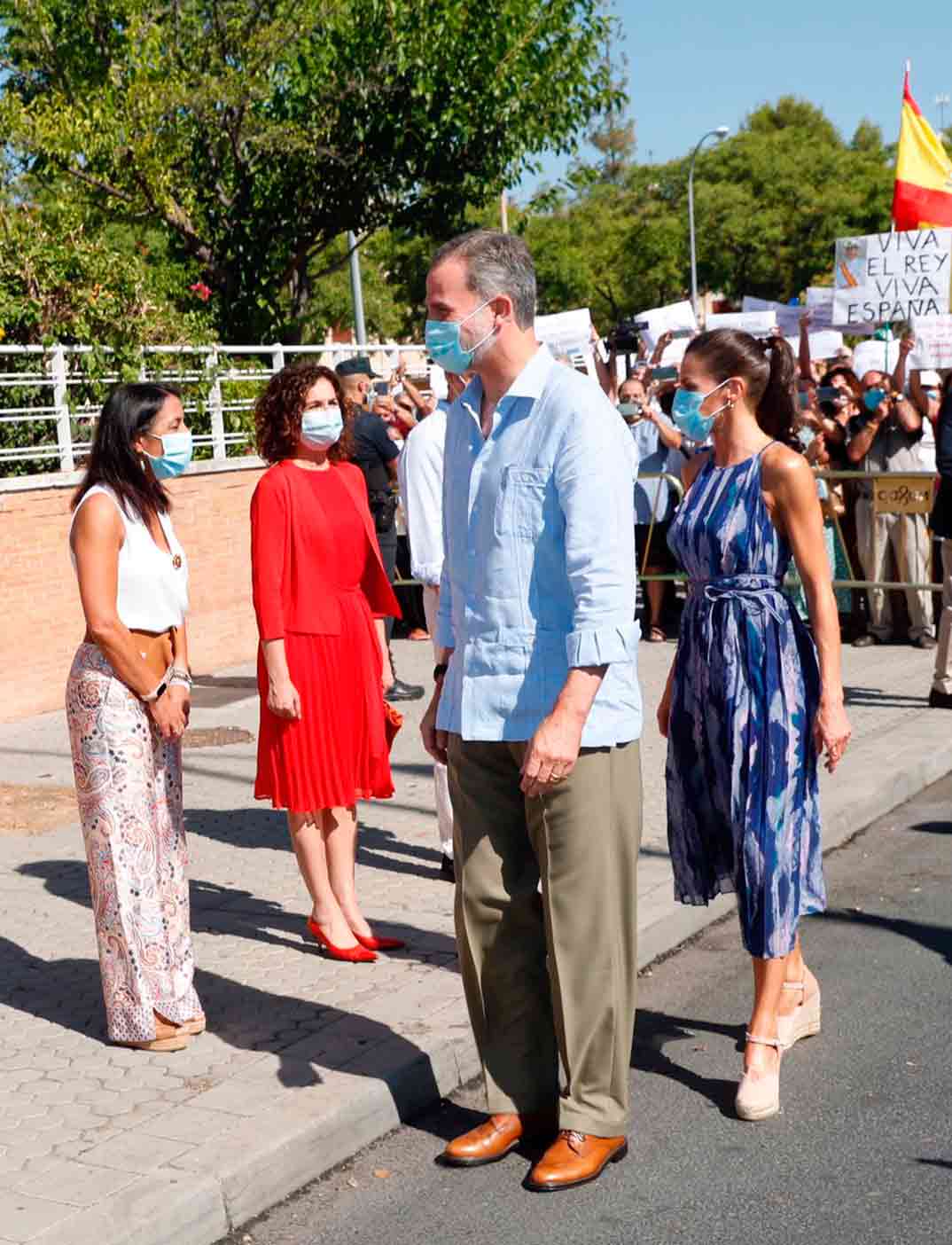 Reyes Felipe y Letizia en Sevilla © Casa S.M. El Rey