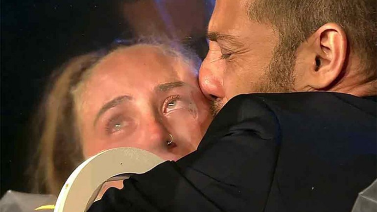 El emotivo reencuentro de Rocío Flores y Antonio David