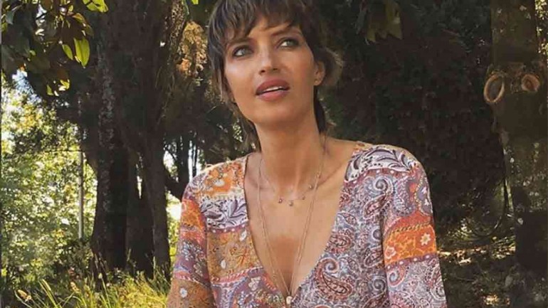 Sara Carbonero con el vestido más bonito de su firma