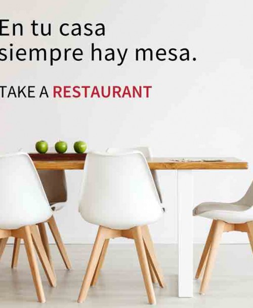 Take a Restaurant: Te traslada la experiencia de un restaurante a tu casa