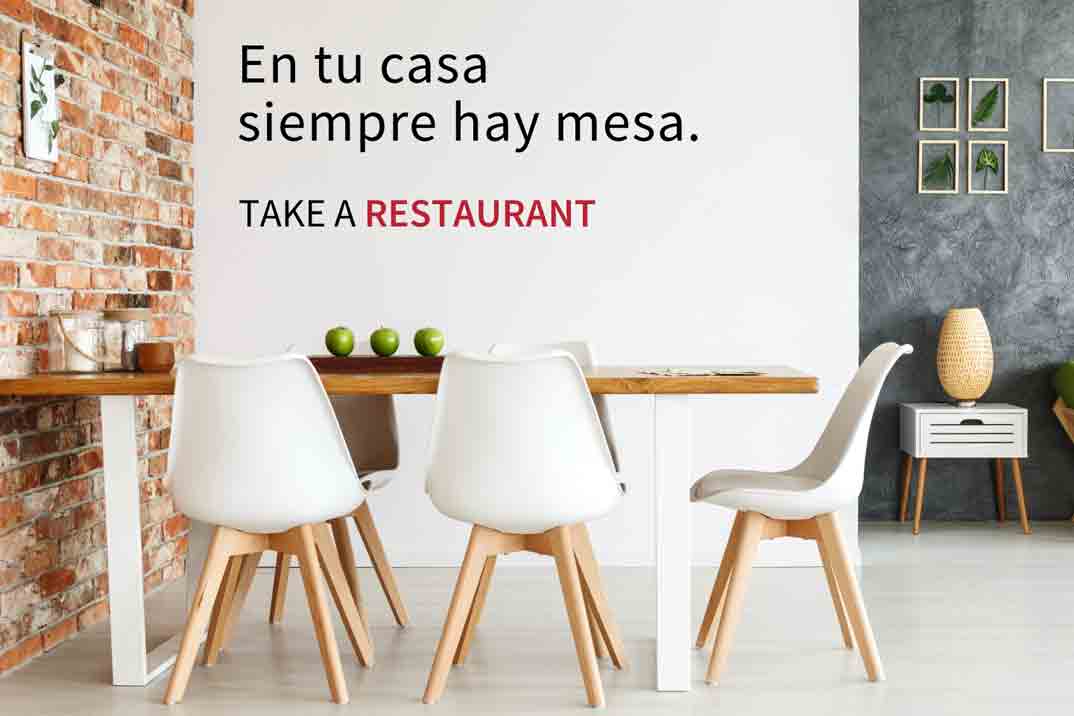 Take a Restaurant: Te traslada la experiencia de un restaurante a tu casa