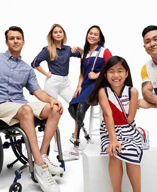 Tommy Hilfiger lanza su colección para personas con discapacidad