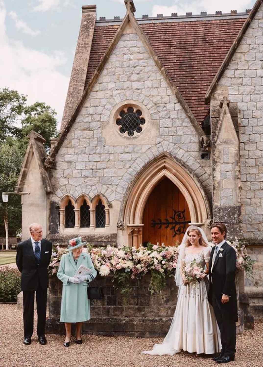 Beatriz de York y Edoardo Mapelli Mozzi ©theroyalfamily/Instagram