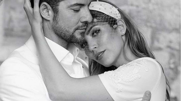 David Bisbal y Rosanna Zanetti - Boda 2/7/2018 © Instagram