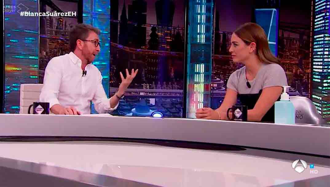 Blanca Suárez y Pablo Motos - El Hormiguero © Antena 3