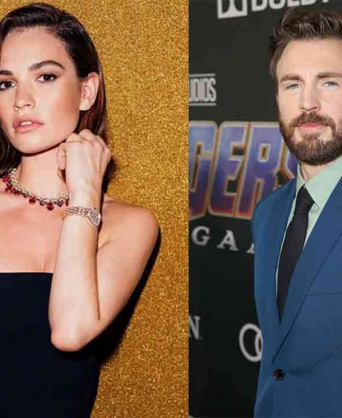 Lily James y Chris Evans… ¿Nueva pareja sorpresa en Hollywood?