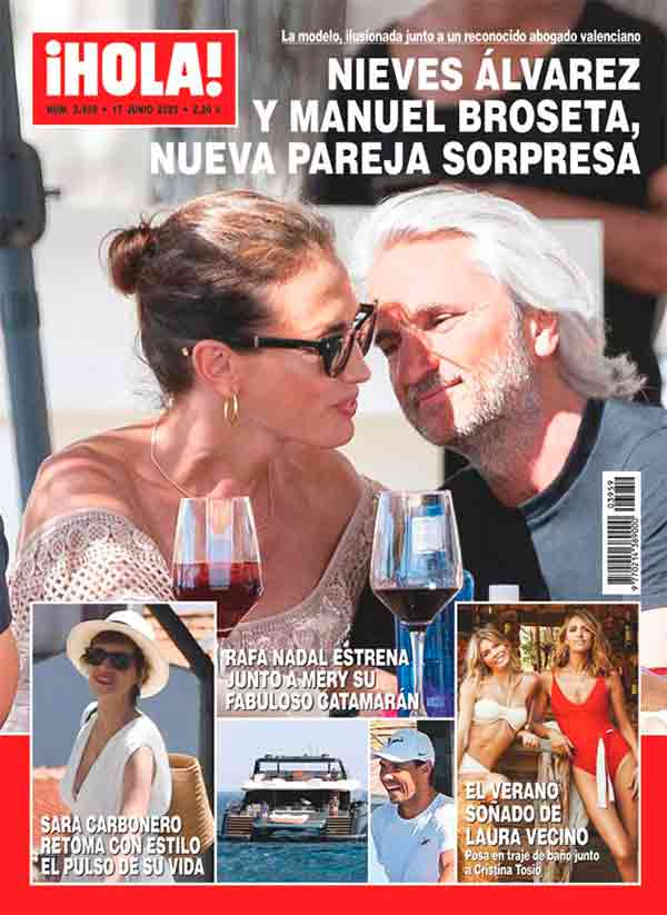 Nieves Álvarez y Manuel Broseta - Revista Hola