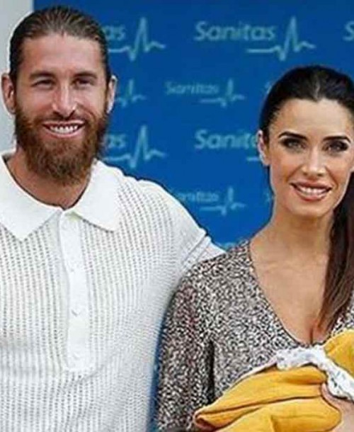 Pilar Rubio y Sergio Ramos nos presentan al pequeño Máximo Adriano