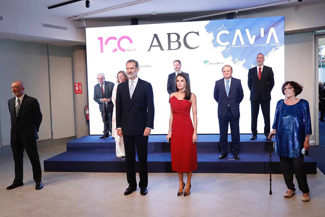 Reyes Felipe y Letizia - Premios Internacionales de Periodismo de ABC - Casa S.M. El Rey