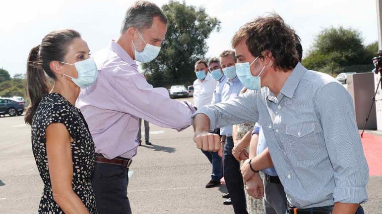 Así ha sido la visita de los Reyes a Asturias