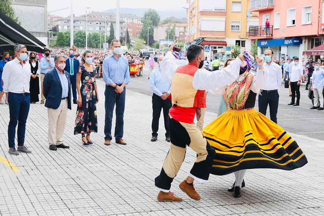 Reyes Felipe y Letizia - Cantabria  © Casa S.M. El Rey