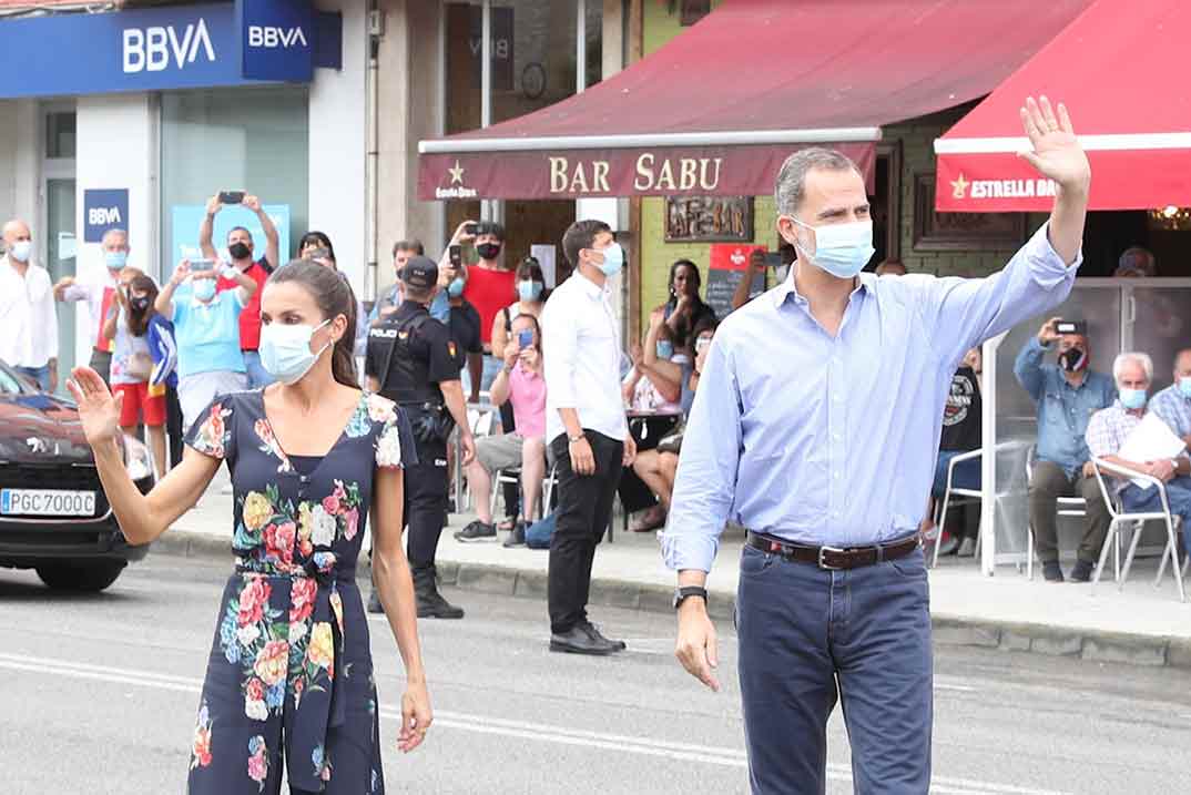 Reyes Felipe y Letizia - Cantabria  © Casa S.M. El Rey