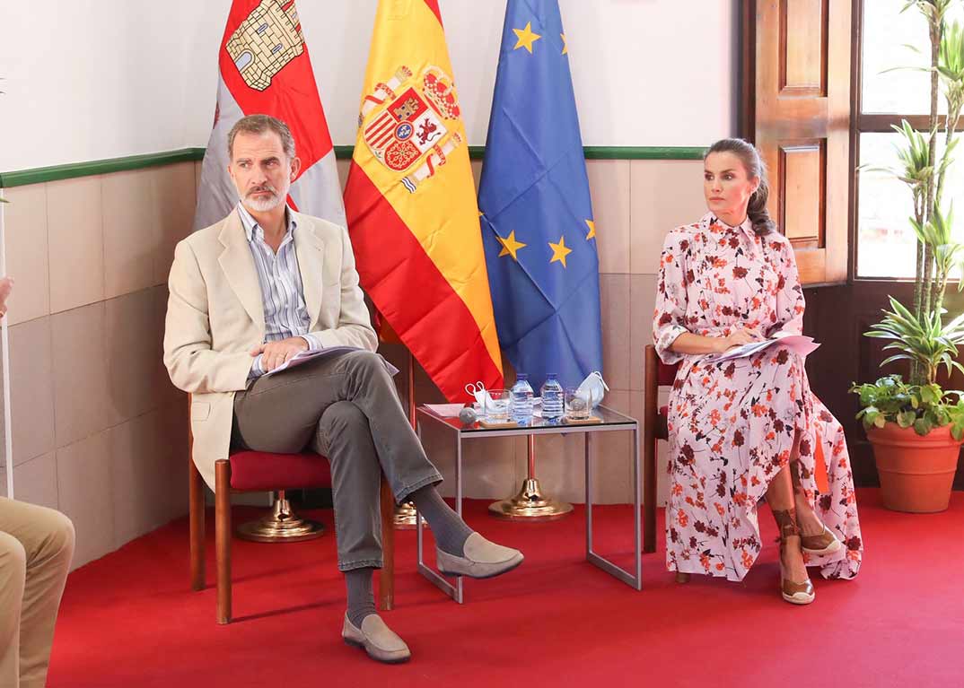 Reyes Felipe y Letizia -Castilla y León - Casa S.M. E. Rey