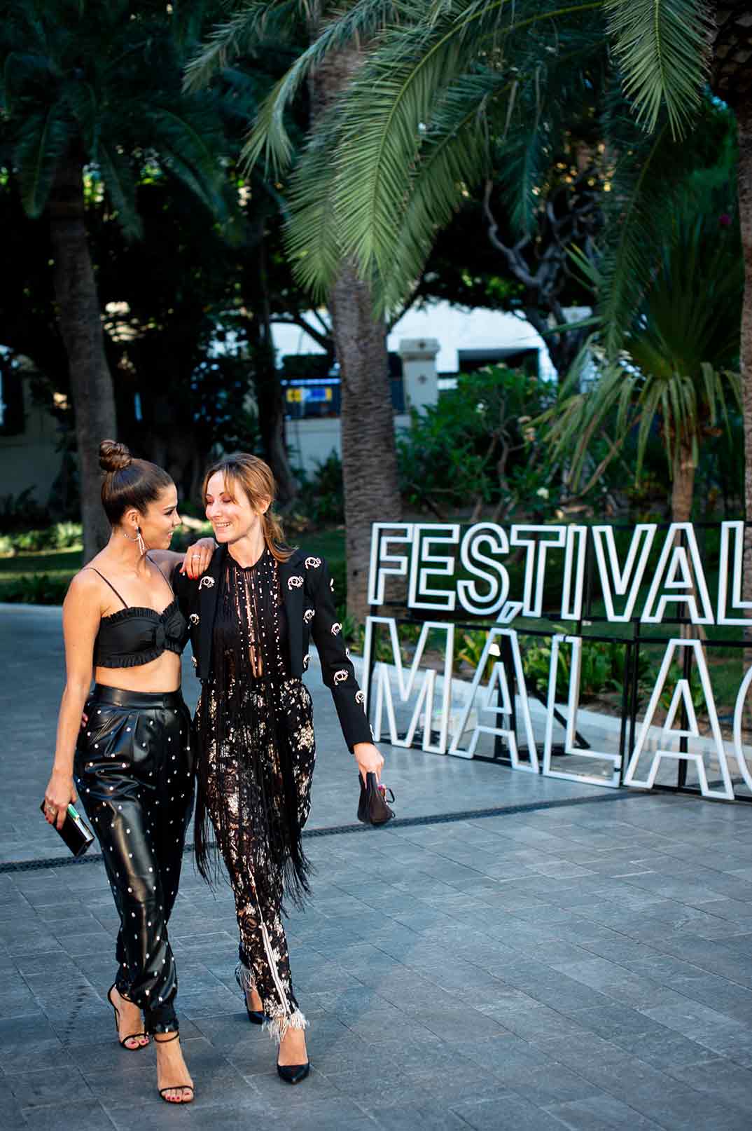 Juana Acosta y Nathalie Poza © Festival de Cine de Málaga 2020