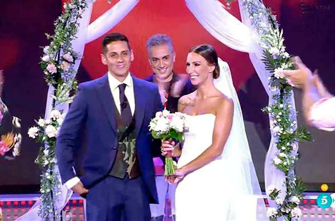 Fani y Christofer boda - Sálvame © Telecinco