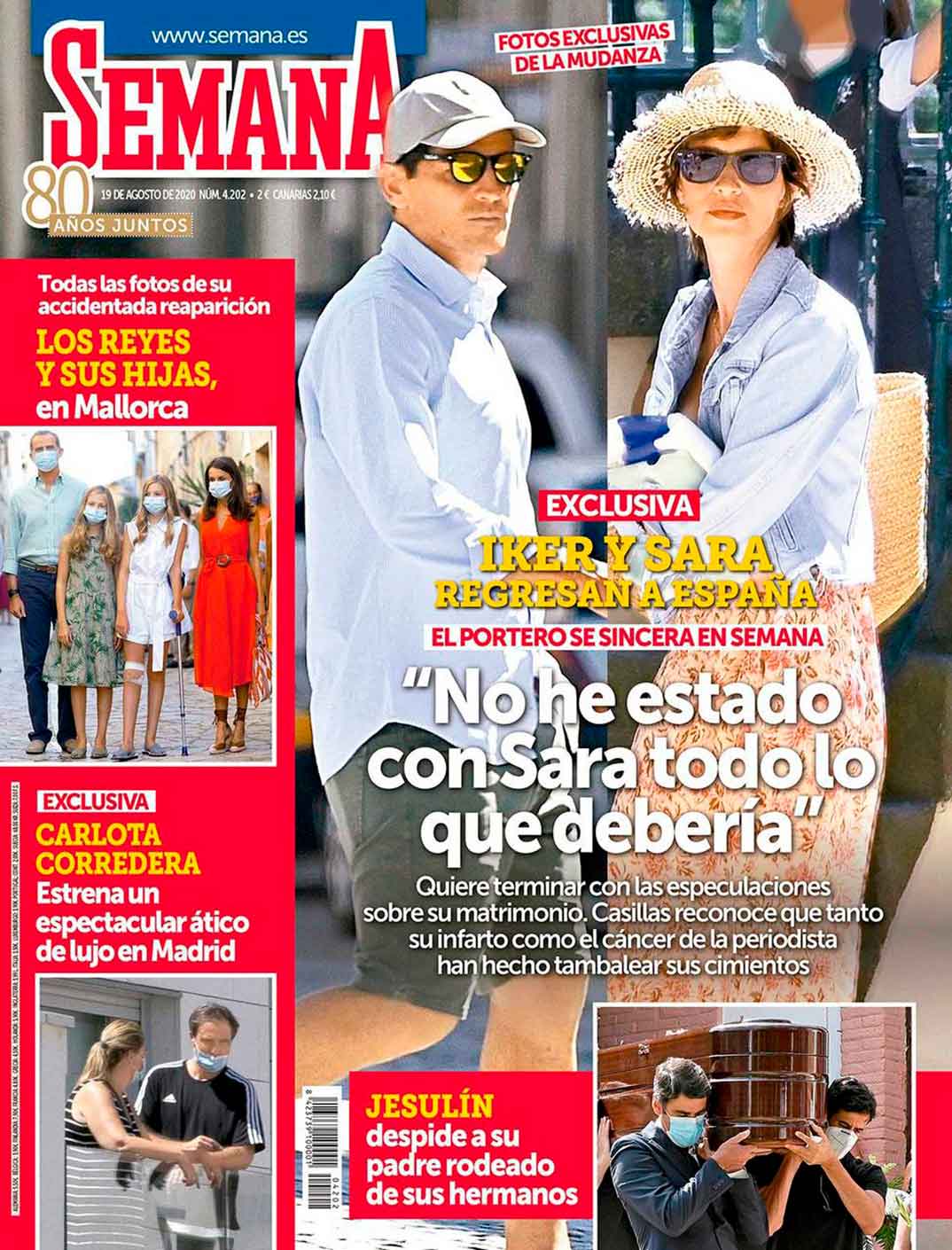Iker Casillas y Sara Carbonero - Revista Semana