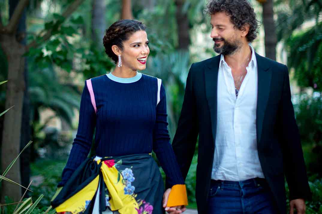 Juana Acosta presume de novio en Málaga